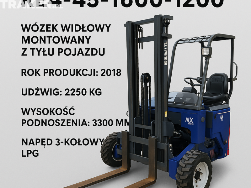 Wózek widłowy Moffett  '2018