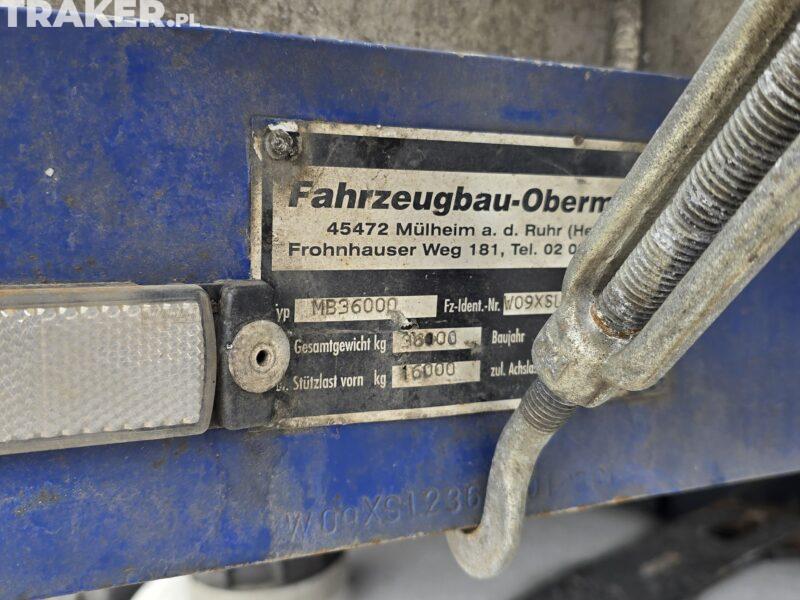 Naczepa Obermann do przewozu pojazdów  '2004