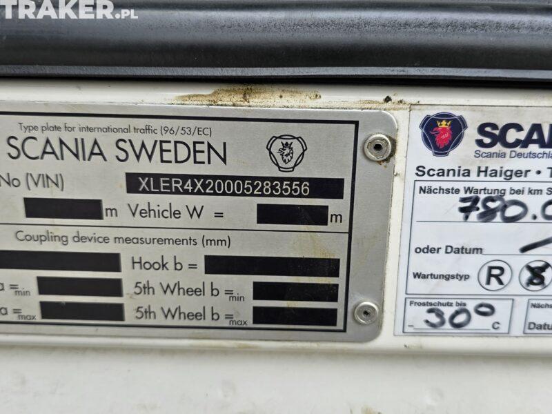 Zestaw Scania 480 3 osie + Przyczepa 3 osie TRIAS  '2012